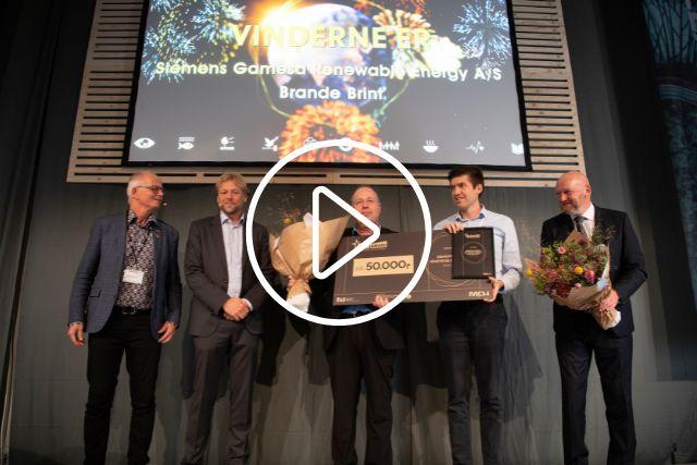 Vindere af hi-Award 2021 Siemens Gamesa og Brande Brint
